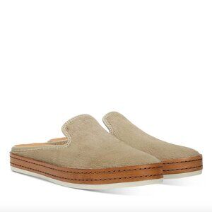Vince Women's Canella Calf Hair Mule Slippers